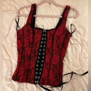 Royal Bones lace corset size M
